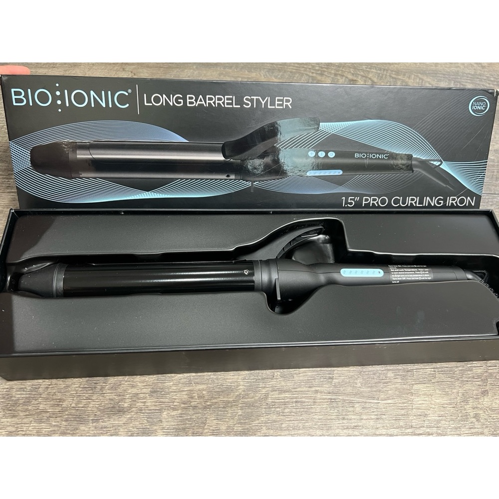 Bio Ionic Professional Black Curling Iron